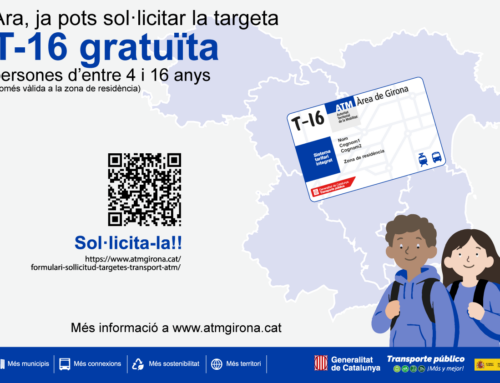 Demana la targeta T16 gratuïta