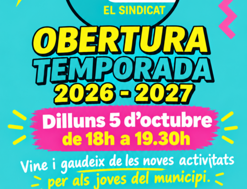 Nova temporada a l’Espai Jove!