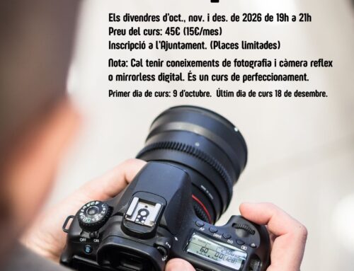 Nou curs de fotografia