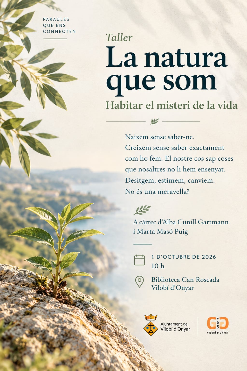 Taller la natura que som