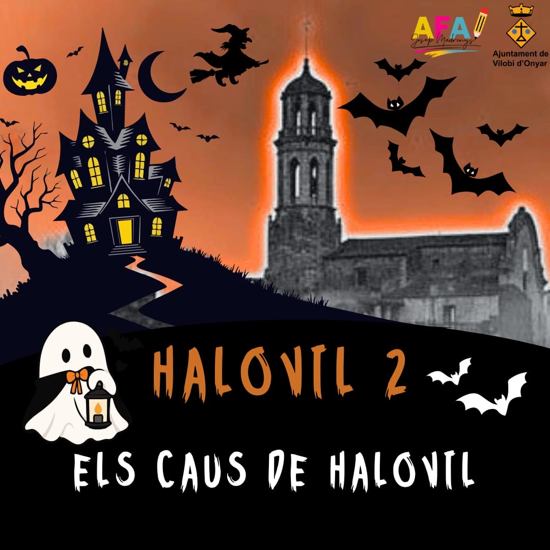 Celebra el Halloween a Vilobí d’Onyar!