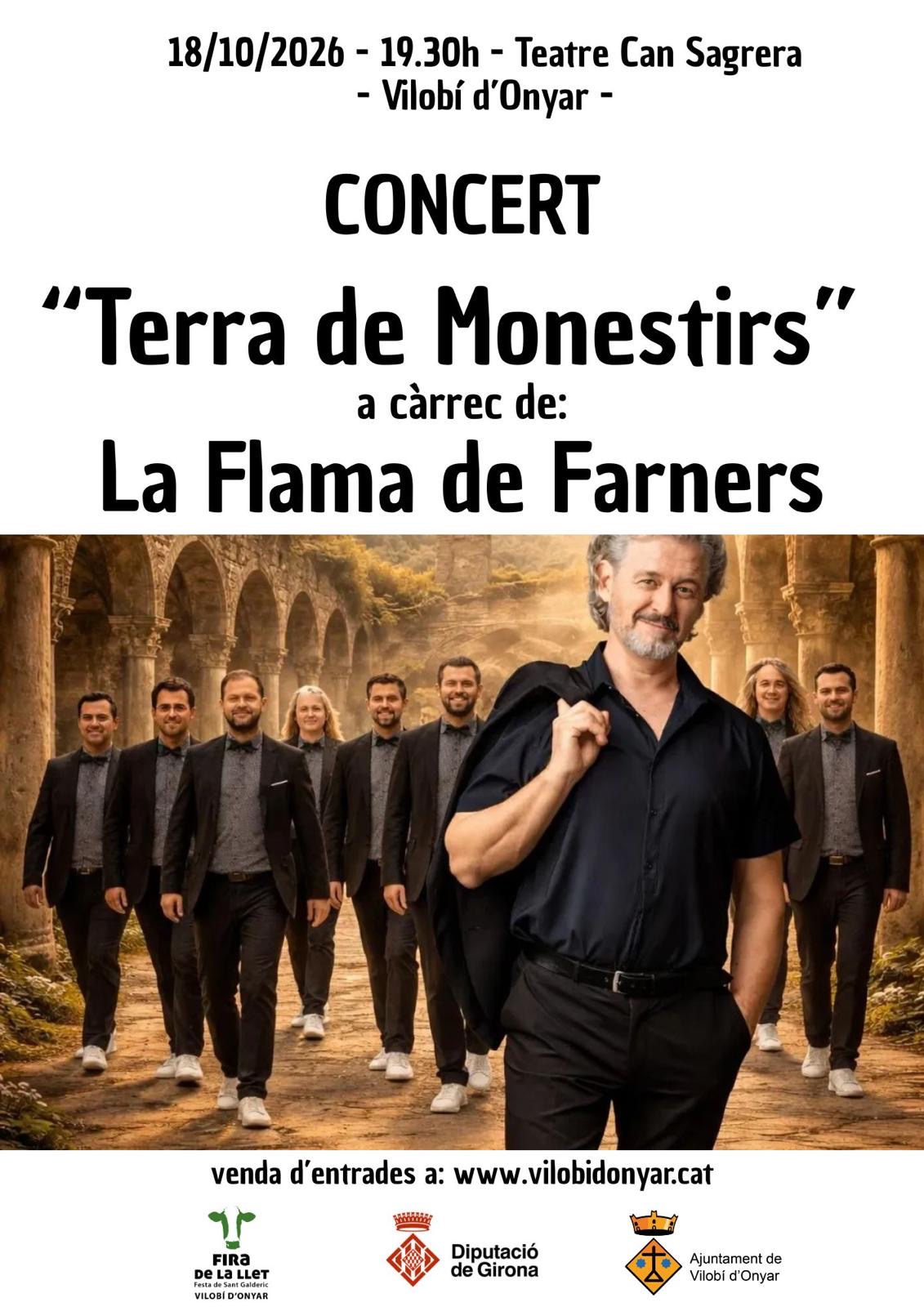 No et perdis el concert de La Flama de Farners!